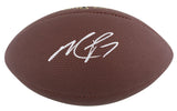 Falcons Michael Vick Signed Wilson Super Grip Nfl Football w/ Case JSA Witness