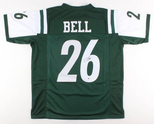 Le'Veon Bell Signed New York Jets Jersey (Beckett COA) 2xPro Bowl (2014,2016) RB
