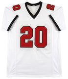 Ronde Barber Authentic Signed White Pro Style Jersey BAS Witnessed
