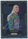 Elton Prince WWE Authentic Signed 2024 Panini Prizm #124 Card BAS #BS86879