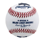 Robin Yount Signed Milwaukee Brewers Rawlings Official Major League White Baseba