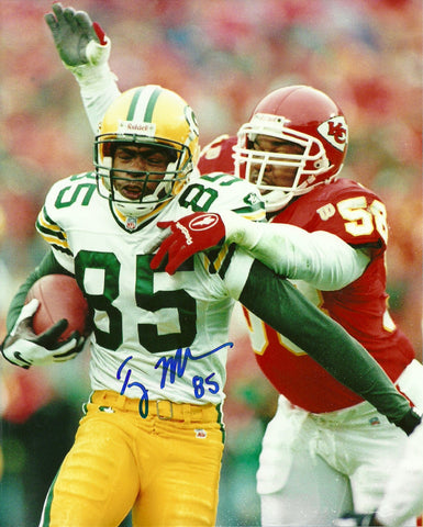 Packers TERRY MICKENS Signed 8x10 Photo #1 AUTO ~ SB XXXI CHAMP