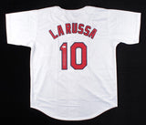 Tony La Russa Signed St Louis Cardinals Jersey (JSA COA) 4xNL Manager o/t Year
