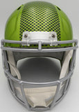Tyler Lockett Autographed Green Flash Full Size Helmet Seahawks MCS Holo #82930