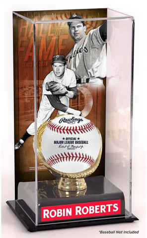 Robin Roberts Philadelphia Phillies Hall of Fame Sublimated Display
