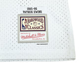 KNICKS PATRICK EWING AUTOGRAPHED WHITE M&N 1985-86 HWC JERSEY XL BECKETT 214821