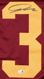 Jordan Addison Signed USC Trojans Pro Cut Jersey (JSA) Minnesota Viking Receiver