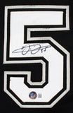 Frank Thomas Authentic Signed Black Pro Style Framed Jersey BAS Witnessed 2