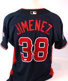 Ubaldo Jimenez Autographed Majestic 2010 MLB All-Star Jersey (Size L) JSA COA