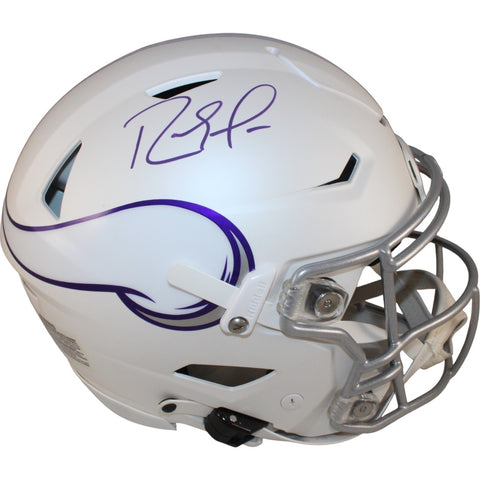 Randy Moss Autographed Minnesota Vikings SpeedFlex 24 Alt Helmet Beckett 50856