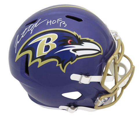 Jonathan Ogden Signed Ravens FLASH Riddell F/S Speed Rep Helmet w/HOF'13 -SS COA