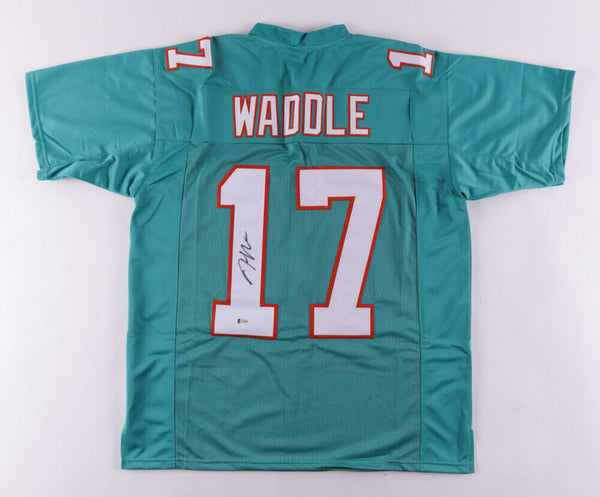 Jaylen Waddle Signed Miami Dolphins Jersey (Beckett) Ex-Alabama Wide Receiver