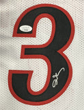 Allen Iverson Signed Custom White Pro-Style Basketball Jersey JSA