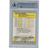 Billy Ripken Autographed 1989 Fleer 616 Trading Card 10 Grade Beckett 49383