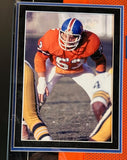Randy Gradishar Autographed/2x Inscribed Deluxe Framed Broncos Jersey BAS COA