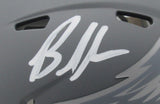 Brandon Graham Autographed Slate Mini Helmet Philadelphia Eagles Beckett 193071