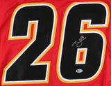 Michael Stone Signed Calgary Flames Jersey (Beckett COA) Career 2010-2023