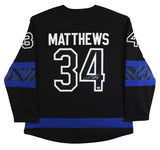 Maple Leafs Auston Matthews Authentic Signed Black Fanatics Jersey Fanatics