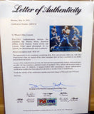 OILERS RUN & SHOOT AUTOGRAPHED FRAMED 8X10 PHOTO "HOF 06" 5 SIGS PSA/DNA 162391