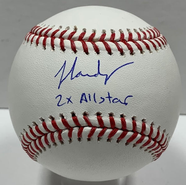 Brewers JJ HARDY Signed Official MLB Baseball AUTO w/ 2 x All Star - Orioles JSA