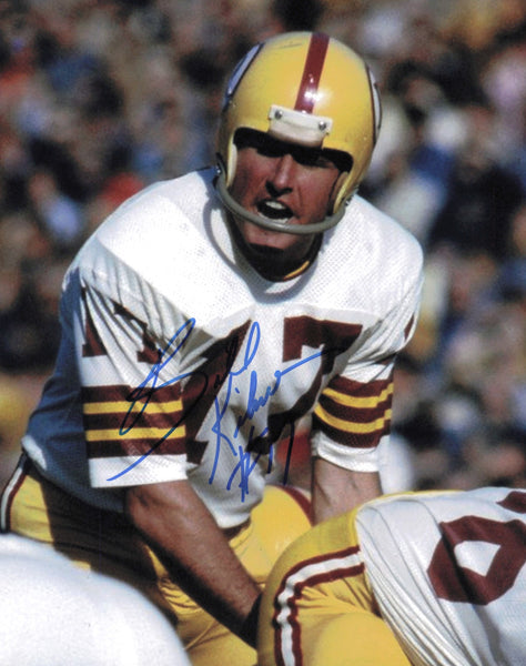 Billy Bill Kilmer Autographed Signed 8x10 Photo Washington Redskins SKU #247409