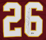 Clinton Portis Signed Washington Custom Maroon Jersey