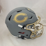 BRIAN URLACHER SIGNED CHICAGO BEARS F/S SLATE SPEEDFLEX AUTHENTIC HELMET BECKETT