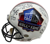 NFL HOFers Multi-Signed (18) Full Size Authentic Football Helmet Unitas 213066