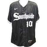 Yoan Moncada Signed Chicago White Sox Replica City Connect Jersey Sz48 MLB 47008