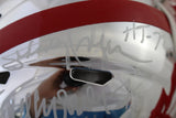 Crouch Rozier Rodgers Signed Nebraska Cornhuskers Chrome Mini Helmet JSA 59391