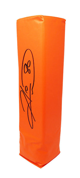 Hines Ward STEELERS Signed Orange Endzone Pylon - SCHWARTZ COA
