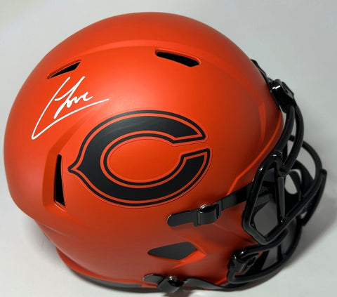 Bears COLSTON LOVELAND Signed Full Size RAVE Replica Speed Helmet AUTO - BAS