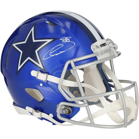 CEEDEE LAMB Autographed Dallas Cowboys Speed Flash Authentic Helmet FANATICS