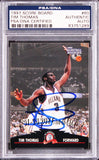 Tim Thomas Authentic Signed 1997 Score Board #60 Card PSA/DNA Slabbed