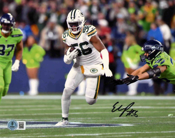 EDGERRIN COOPER SIGNED AUTOGRAPHED GREEN BAY PACKERS 8x10 PHOTO BECKETT