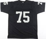Howie Long Signed Oakland Raiders Jersey (Beckett) Super Bowl XVIII Champion