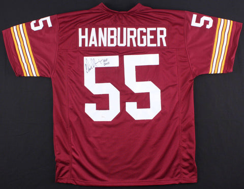 Chris Hanburger Signed Redskins Jersey Inscribed "HOF 2011" (JSA Hologram)