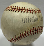 St. Louis Cardinals CURT FLOOD (d) Signed Official League Baseball AUTO - JSA