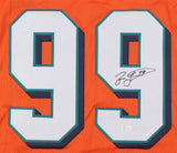 Jason Taylor Signed Miami Dolphins Jersey (JSA) 6xPro Bowl 2000,2002,2004-2007