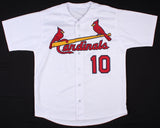 Tony La Russa Signed St Louis Cardinals Jersey (JSA COA) 4xManager of the Year