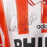 Ronaldo Nazario Front Signed PSV Rookie Soccer Jersey #9 with Beckett COA