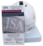 Dani Dennis Sutton Signed/Inscribed Penn State Mini Football Helmet JSA 194521