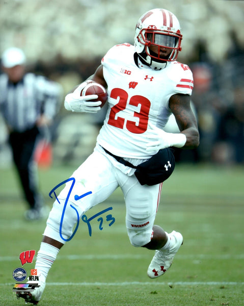 WI Badgers DARE OGUNBOWALE Signed 8X10 Photo #2 AUTO 2017 Draft Pick