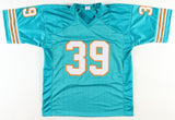 Larry Csonka Signed 1972 Miami Dolphins Jersey (Beckett) 2xSuper Bowl Champ R.B.