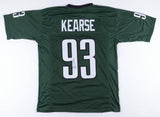 Jevon Kearse Signed Philadelphia Eagles Green Jersey (JSA COA) 3xPro Bowl DE