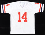 Ken Anderson Signed Jersey Inscribed "4x Pro Bowl" (Playball Ink)