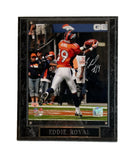 Eddie Royal Autographed 8x10 Photo -- Denver Broncos | Plaque LSM COA