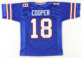 Amari Cooper Signed Buffalo Bills Blue Jersey (Beckett) 5xPro Bowl Wide Receiver