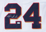 Trevor Larnach Signed Minnesota Twins Custom Jersey (JSA COA) Rookie O.F