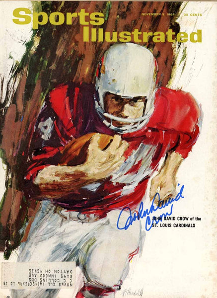 John David Crow Signed Magazine Cardinals Sports Illustrated 11/9/1964 BAS 50711